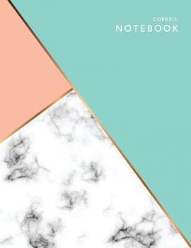 Cornell Notebook: Pastel Marble | 120 White Pages 8.5x11" | Note Taking System (Notebooks for Students) (Volume 2)