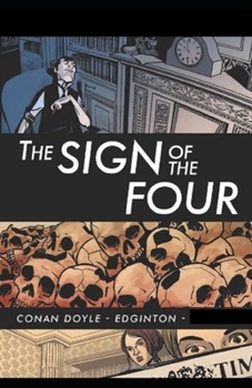 Paperback The Sign of the Four Illustrated Book