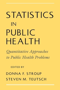 Paperback Statistics in Public Health Book