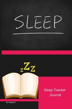 Paperback Sleep Tracker Journal Book