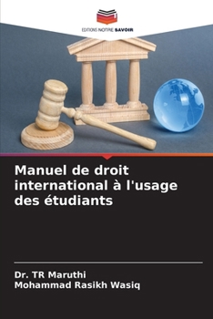 Paperback Manuel de droit international à l'usage des étudiants [French] Book