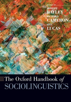 Paperback The Oxford Handbook of Sociolinguistics Book