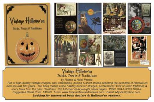 Hardcover Vintage Halloween - Tricks, Treats & Traditions (Authors Signed) Book