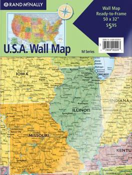Map Rand McNally World Wall Map: M Series Book