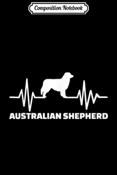 Composition Notebook: Australian shepherd frequency  Journal/Notebook Blank Lined Ruled 6x9 100 Pages