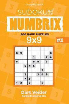 Paperback Sudoku - 200 Hard Puzzles 9x9 (Volume 3) Book