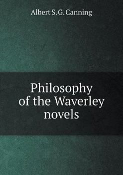 Paperback Philosophy of the Waverley novels Book