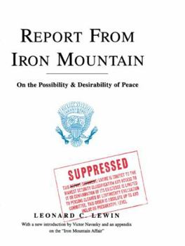 Paperback Report from Iron Mountain Book