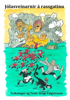 Paperback Jólasveinarnir á rassgatinu [Icelandic] Book
