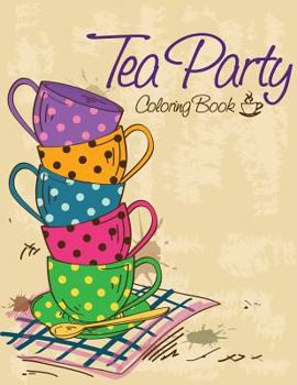 Paperback Tea Party Coloring Book
