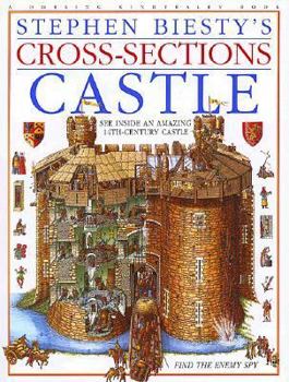 Hardcover Stephen Biesty's Cross-Sections Castle Book