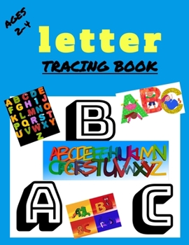 Paperback Letter tracing book: Letter tracing workbook Book