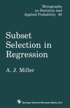 Hardcover Subset Selection in Regression Book