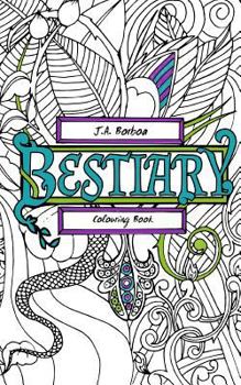 Paperback Bestiary: Colouring Book