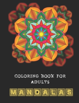 Paperback Coloring book for adults Mandalas: Relaxing designs for adults - Anti-stress coloring pages for adults - Album Mandalas for coloring Book