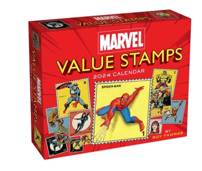 Calendar Marvel Value Stamps 2024 Day-To-Day Calendar Book