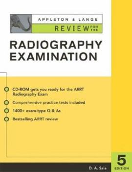 Paperback Appleton & Lange Review for the Radiography Exam [With CD-ROM] Book