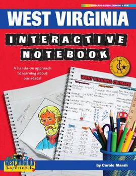 Paperback West Virginia Interactive Notebook: A Hands-On Approach to Learning about Our State! Book