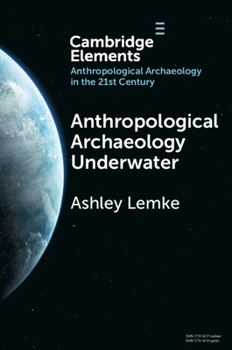 Paperback Anthropological Archaeology Underwater Book