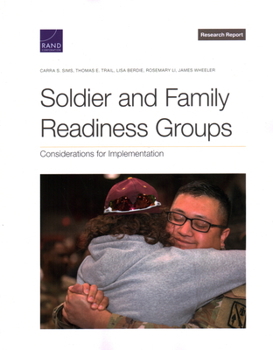 Paperback Soldier and Family Readiness Groups: Considerations for Implementation Book