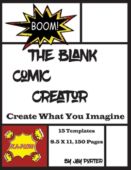 Paperback The Blank Comic Creator Book