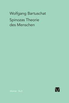 Paperback Spinozas Theorie des Menschen [German] Book