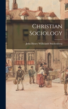 Hardcover Christian Sociology Book