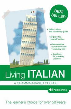 Paperback Living Italian: A Grammar-Based Course Book