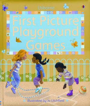 First Picture Playground Games (First Picture Board Books) - Book  of the Usborne First Picture Board Books