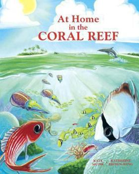 Hardcover At Home in the Coral Reef Book