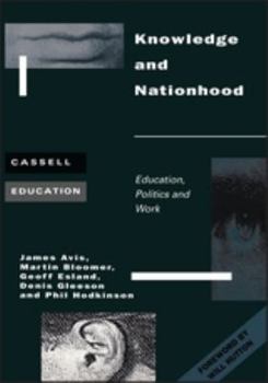 Hardcover Knowledge and Nationhood Book