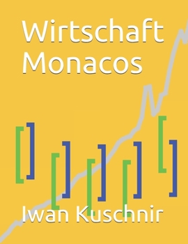 Paperback Wirtschaft Monacos [German] Book