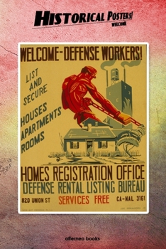 Historical Posters! Welcome: 110 blank-paged Notebook | Journal | Planner | Diary | Ideal for Drawings or Notes (6 x 9) (Great as history lovers gifts)