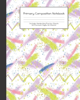 Primary Composition Notebook: Wanderlust Girl Trip Travel Adventures |Grades K-2 | Handwriting Practice Paper|Primary Ruled With Dotted Midline | 100 ... Girls | Elementary | Teacher | School | Gift