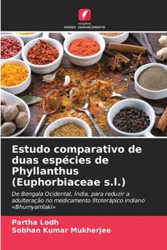 Paperback Estudo comparativo de duas espécies de Phyllanthus (Euphorbiaceae s.l.) [Portuguese] Book