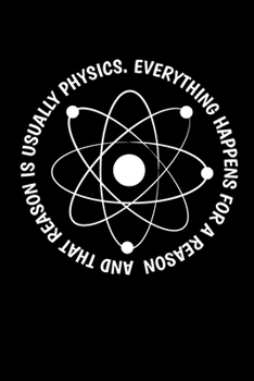 Notebook: Science Physics Magic Religion Funny Gift 120 Pages, 6X9 Inches, Blank