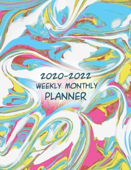 2020-2022 Weekly Monthly Planner: Daily Planner Three Year, Agenda Schedule Organizer Logbook and Journal Personal,  36 Months Calendar, 3 Year Appointment, 8.5" x 11", 154 Pages