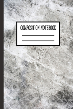 Composition Notebook: 6" x 9" Lined Notebook