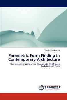 Paperback Parametric Form Finding in Contemporary Architecture Book