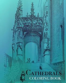 Paperback Cathedrals Coloring Book