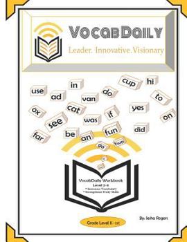 Paperback Vocabdaily Workbook Level 2&3: Leader. Innovative. Visionary Book