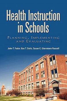 Paperback Health Instruction in Schools Book