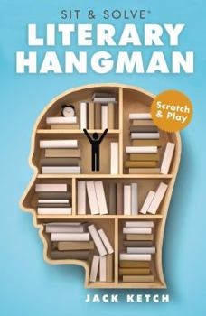 Paperback Sit & Solve(r) Literary Hangman Book