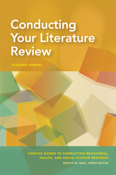 Paperback Conducting Your Literature Review Book