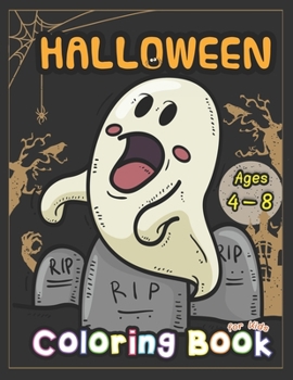 Paperback Happy Halloween Coloring book for kids Book