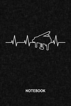 NOTEBOOK: Pianist Note Book Grid-lined 6x9 - Instruments Journal A5 Gridded - Instrumentalist Planner Piano Music 120 Pages SQUARED - Pianist Pulse ... Soft Cover - Concert Band Birthday Present