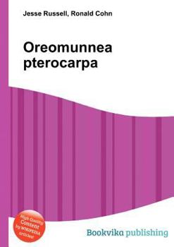 Paperback Oreomunnea Pterocarpa Book