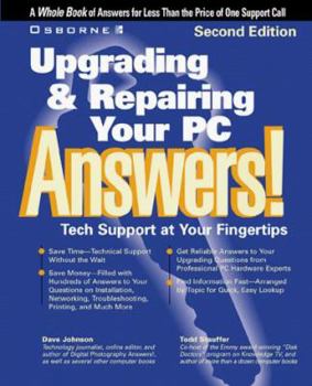 Paperback Upgrading & Repairing Your PC Answers! Book