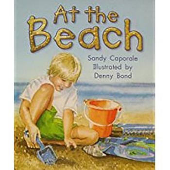 Paperback At the Beach: Leveled Reader Grade K Book