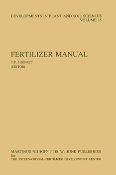 Hardcover Fertilizer Manual Book